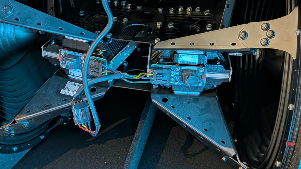 Il motore di una dei vari subwoofer MForce
