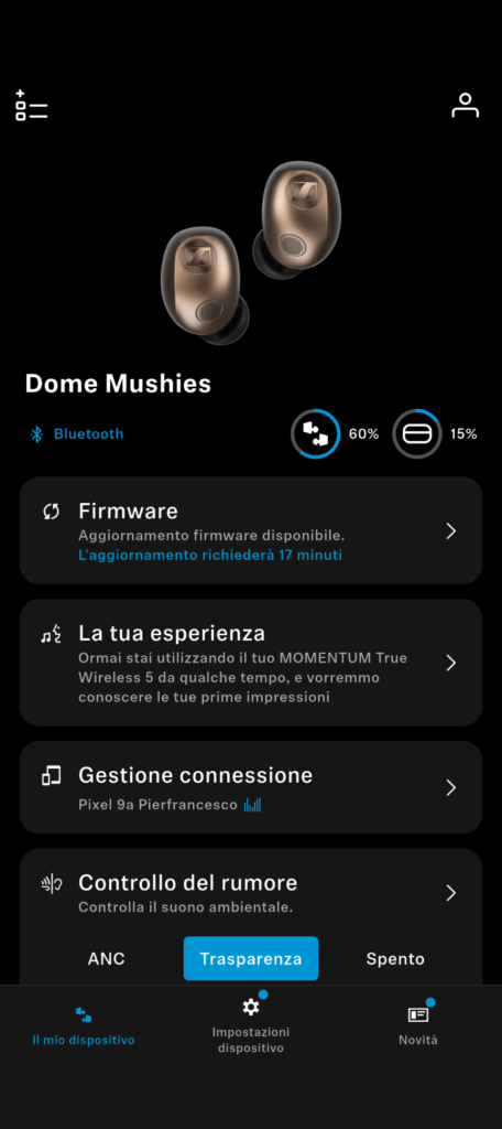 Sennheiser Momentum 5 App