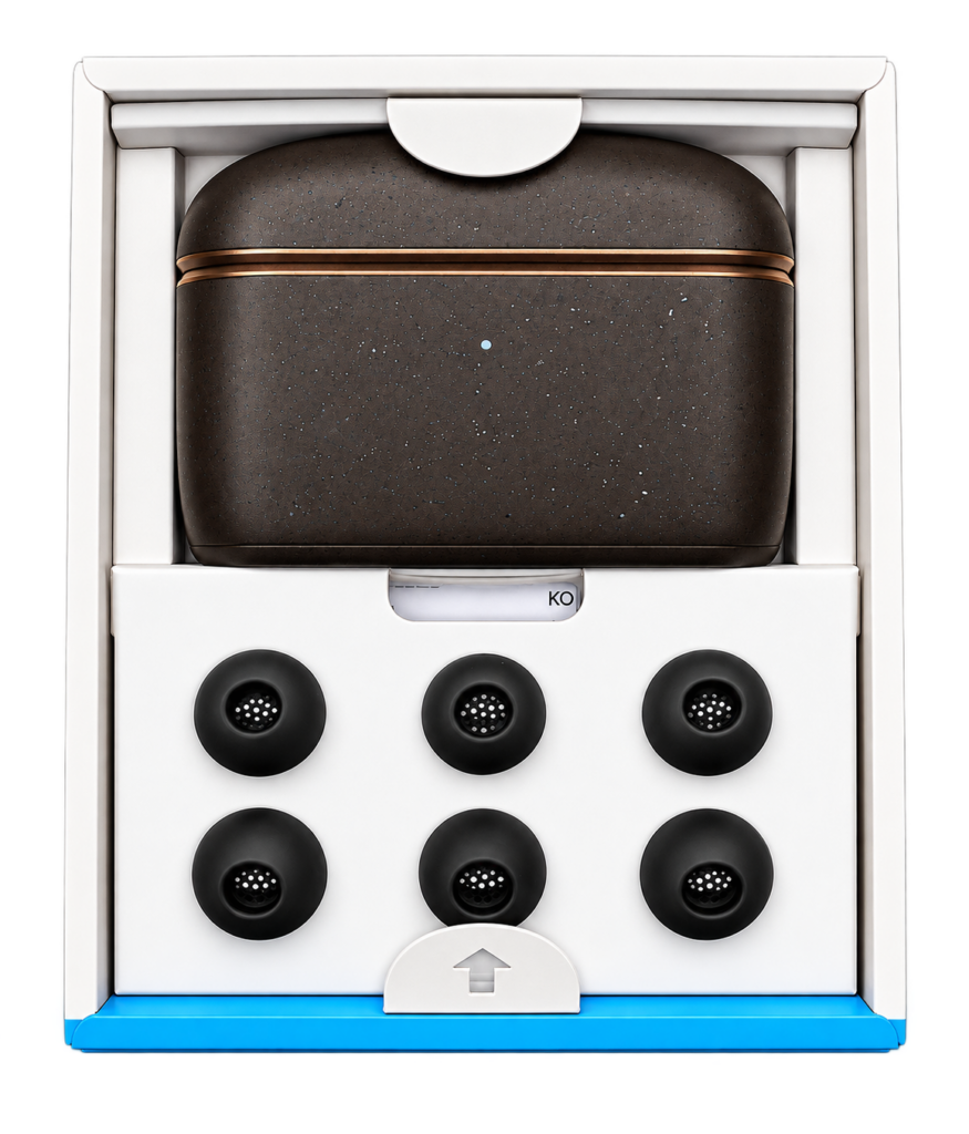 Sennheiser Momentum 5 confezione Auricolari Premium con Ricambi